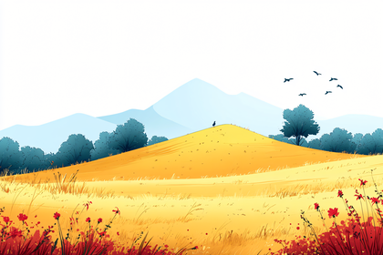 Golden Hill Landscape