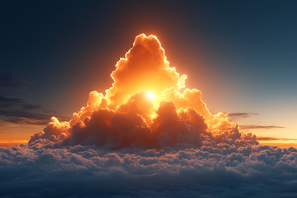 Golden Hour Cloudscape