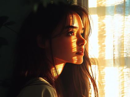 Golden Hour Gaze