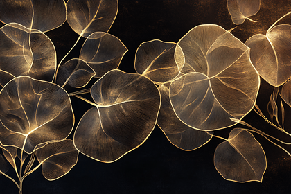 Golden Leaf Design