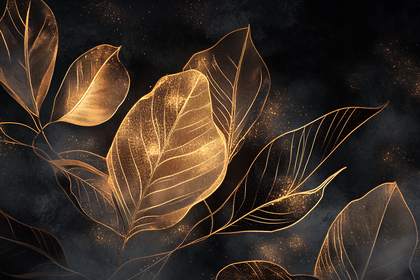 Golden Leaf Design