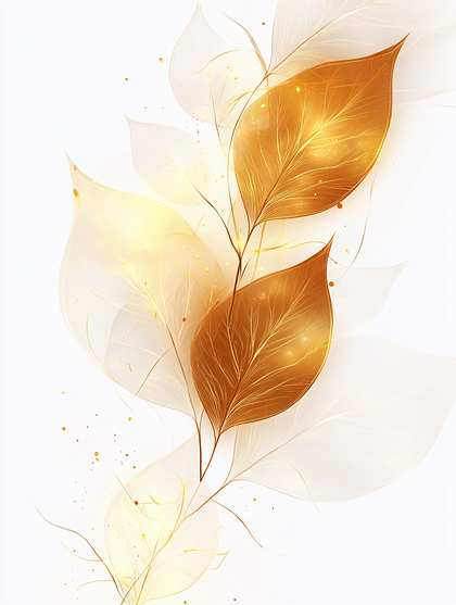 Golden Leaf Design