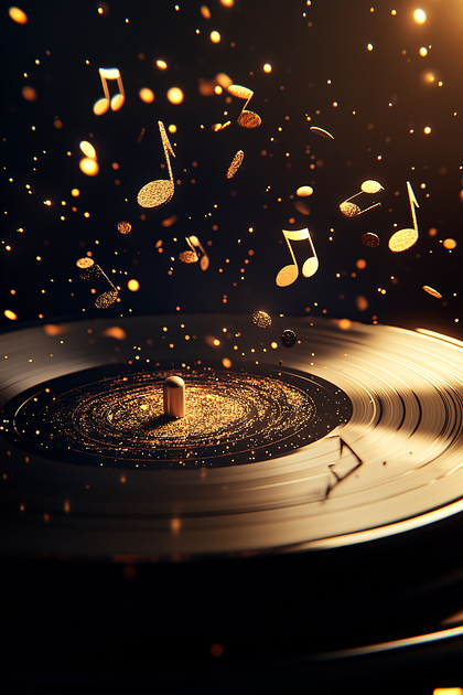 Golden Music Record