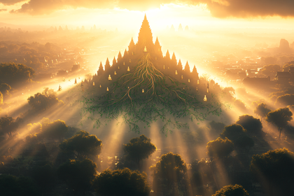 Golden Pagoda Root Temple