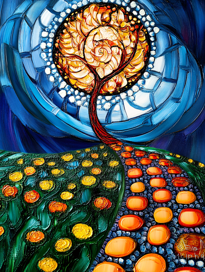Golden Spiral Tree