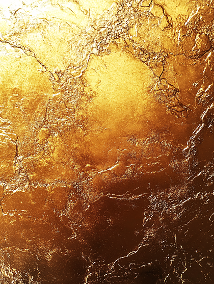 Golden Textured Abstract
