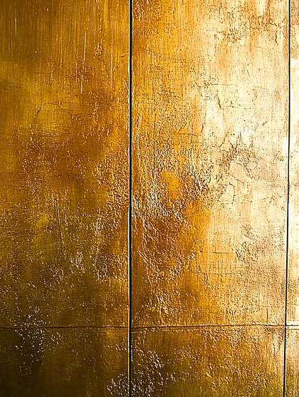 Golden Textured Panels