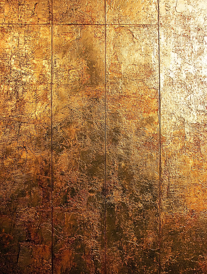 Golden Textured Panels