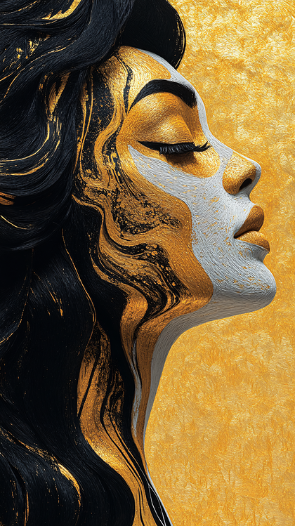Golden Veiled Muse