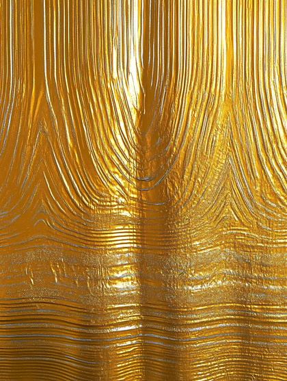 Golden Wavy Texture