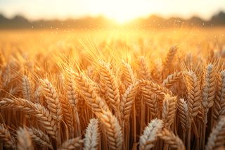 Golden Wheat Field at Sunset