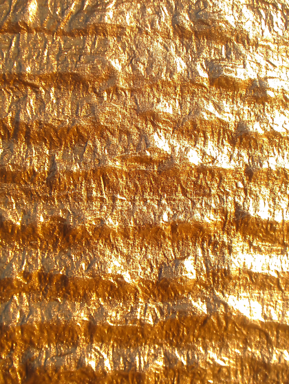 Golden Wrinkled Texture