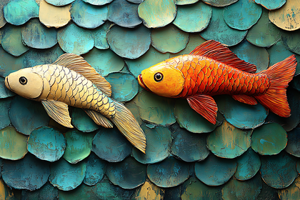 Goldfish and Koi Carp
