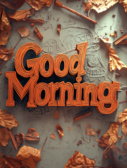 Good Morning Autumnal Greeting