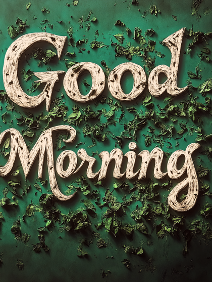 Good Morning Green Leaves
