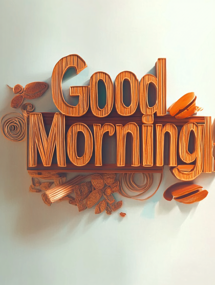 Good Morning Paper Quilling Art