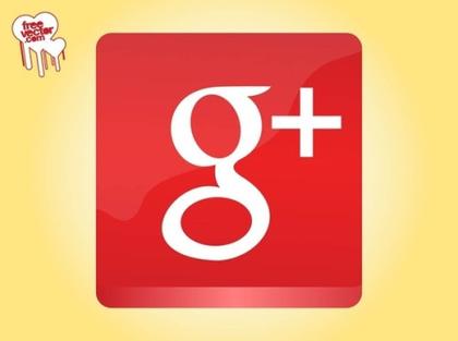 Google Plus Icon Free Vector