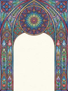 gothic-stained-glass-frame