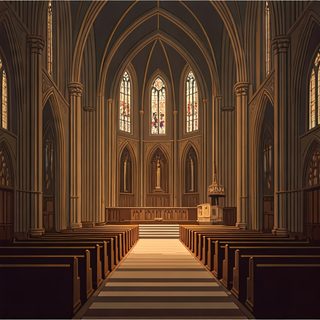 gothic church interior