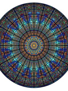 stained glass window