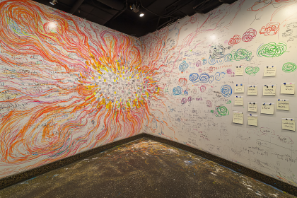 Graffiti Art in a Corner