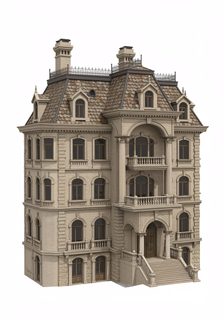 Classical Mansion Exterior