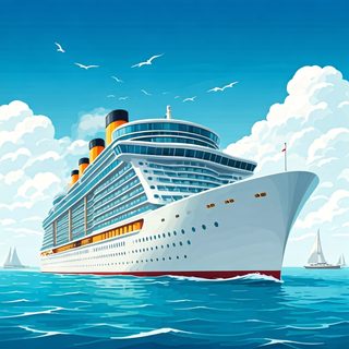 cruise ship ocean
