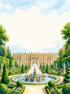 palace garden fountain