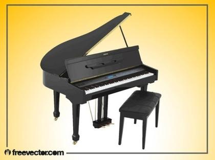 Grand Piano Free Vector