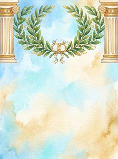 wedding invite border