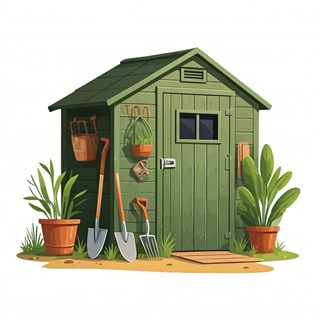 garden tool shed