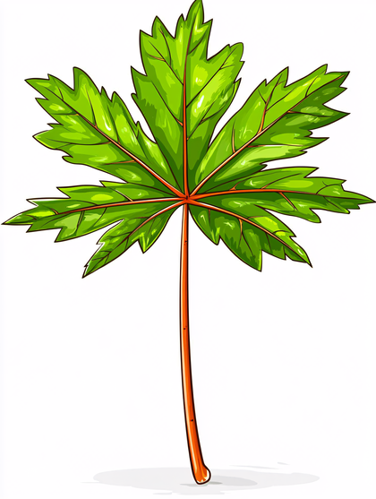 Green Leaf Illustration