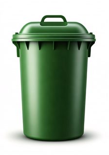 green waste bin