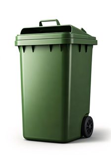Green Wheeled Bin