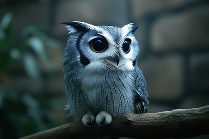 Grey Owl Portrait