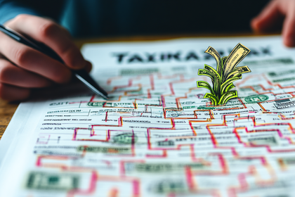 Growing Money from Tax Form