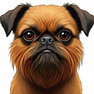 grumpy brussels griffon