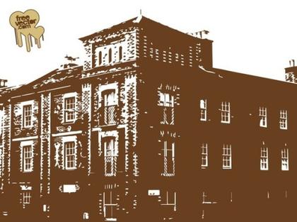 Grunge Building Free Vector