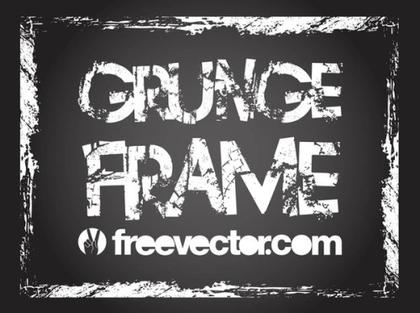 Grunge Frame Free Vector