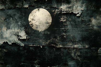 Grungy Moonlit Wall
