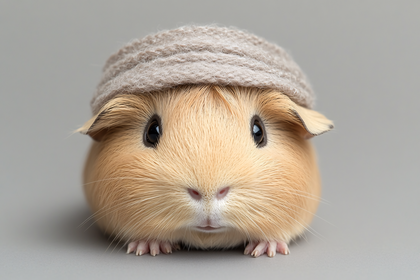Guinea Pig With Hat