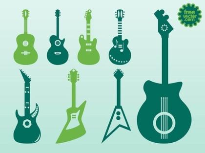 Guitars Free Vector