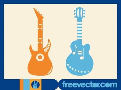 Guitars Free Vector