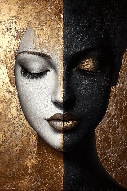 Half And Half Woman