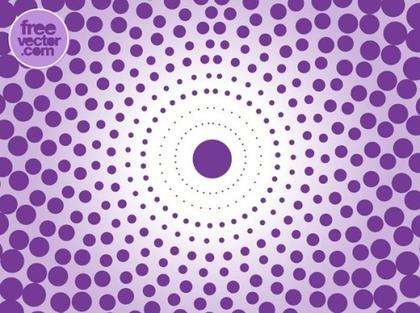 Halftone Background Free Vector