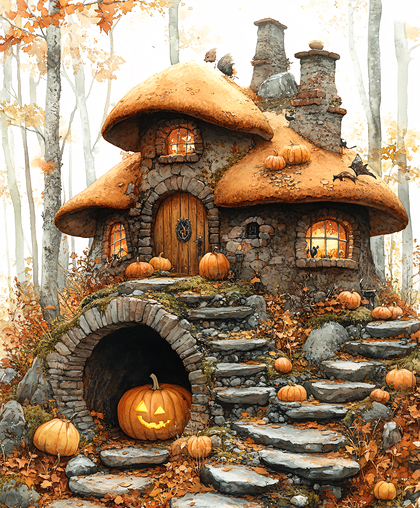 Halloween Cottage