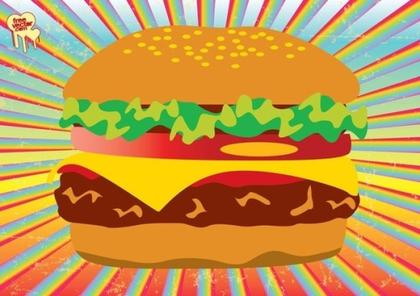 Hamburger Free Vector