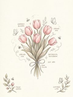 pink tulip bouquet
