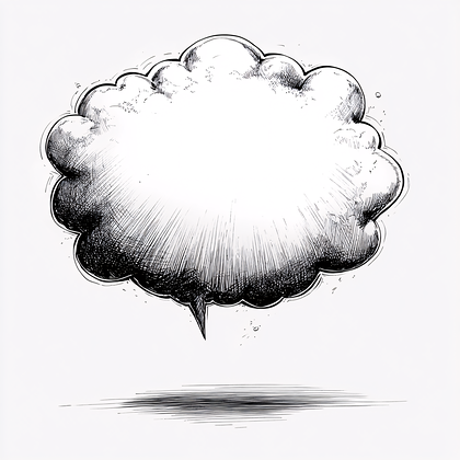 Hand Drawn Speech Bubble