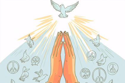 Hands and Doves for Peace